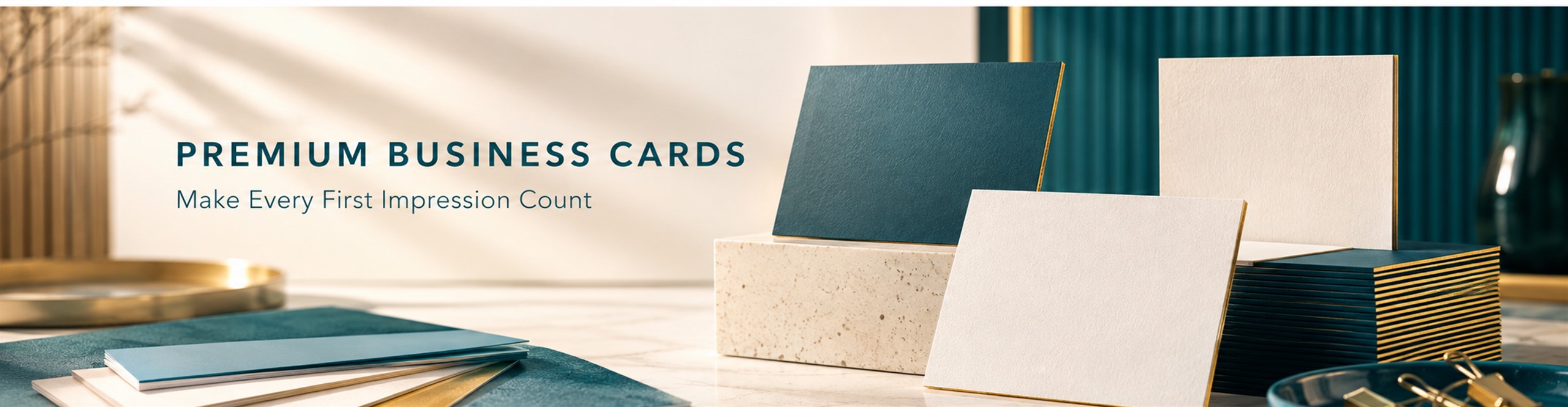 Premium business card printing that makes every first impression count