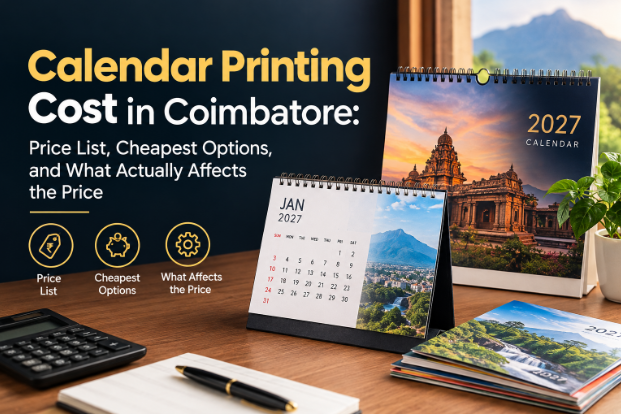 Calendar printing cost in Coimbatore