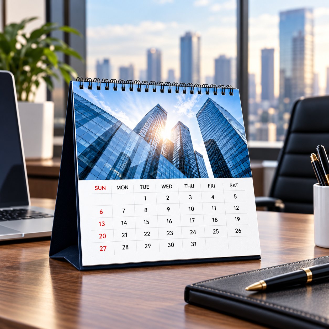 Corporate calendar printing sample