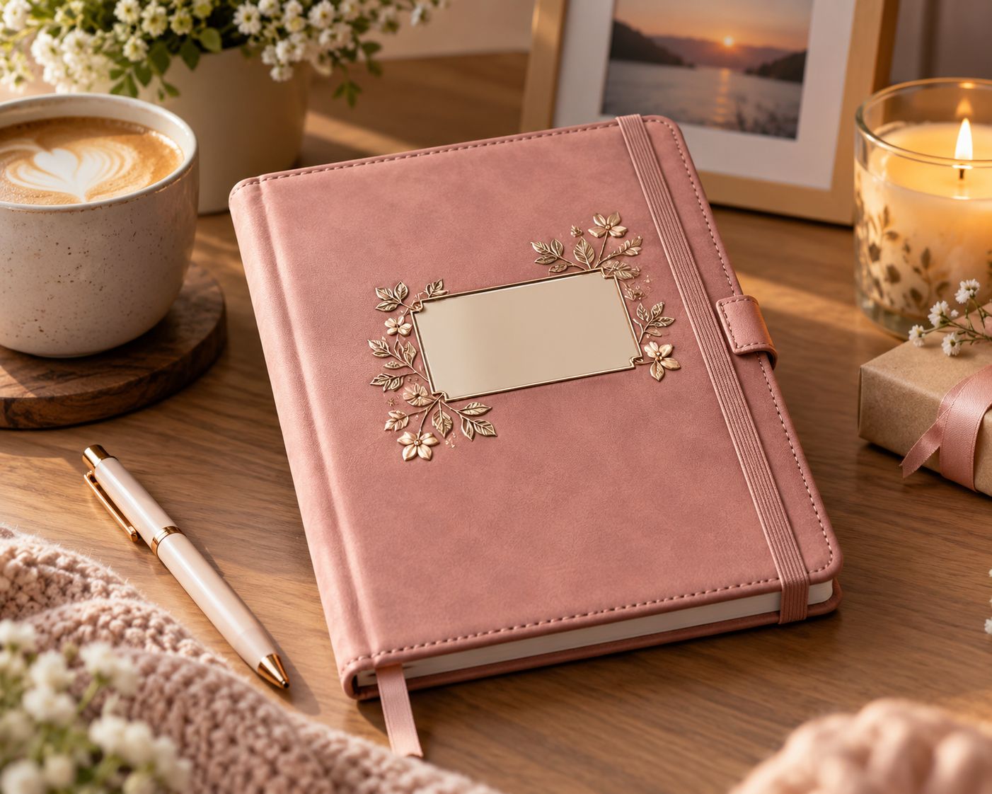 Personalised diary printing sample