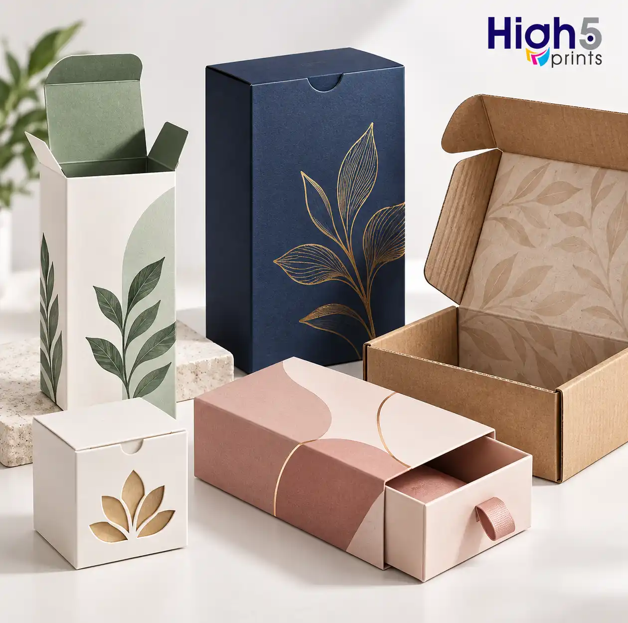 Micro-fluted carton box printing