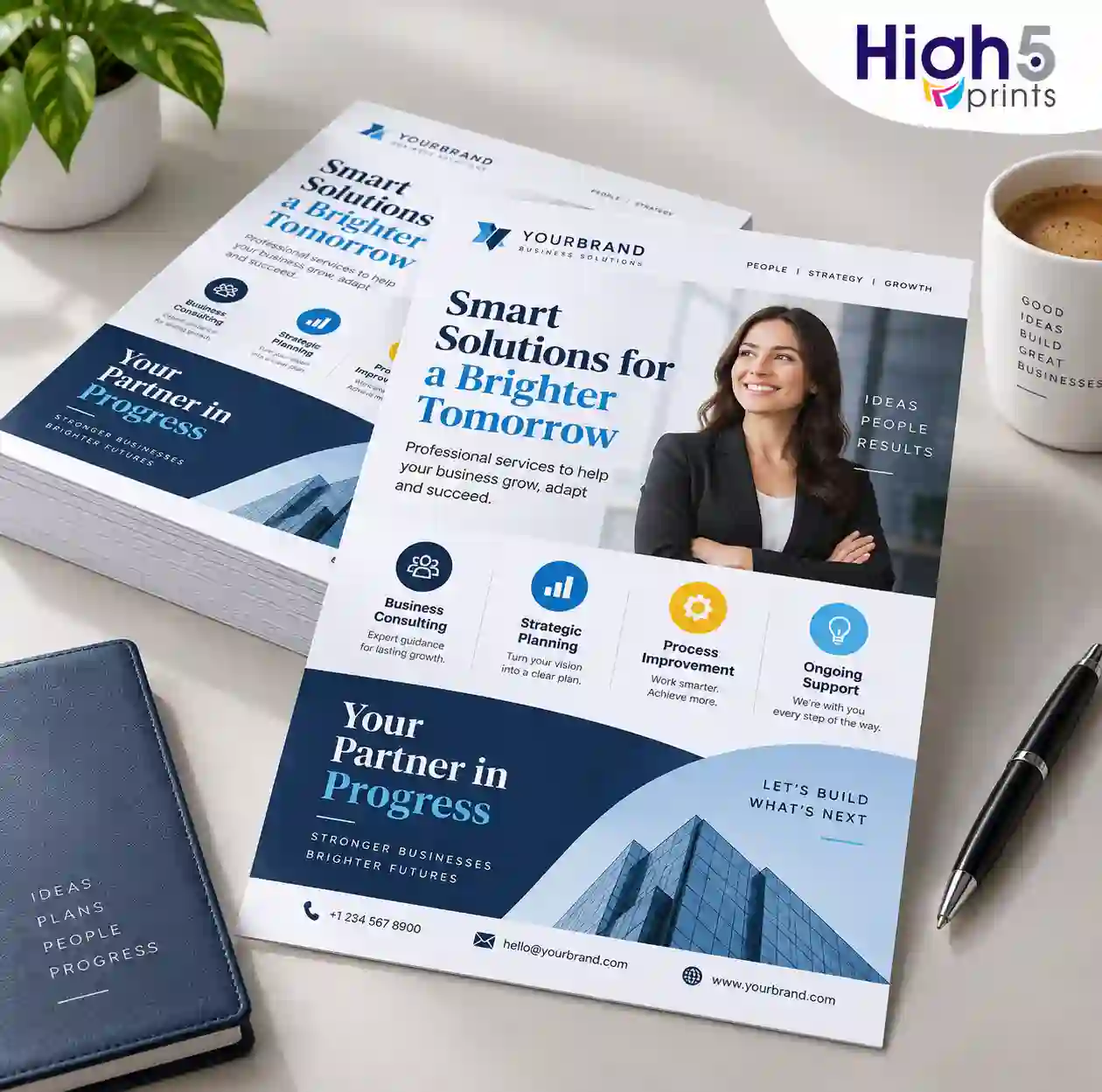 Business and service flyer printing